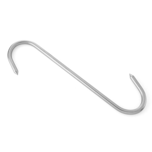 1 X Meat Hook Stainless Steel 12 X3/8ths Thick