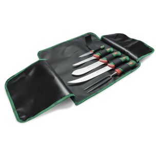 Sanelli BBQ Knife Set Roll (5 pieces)