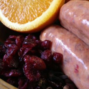 Leonards Gourmet Orange & Cranberry Sausage Mix (680g)